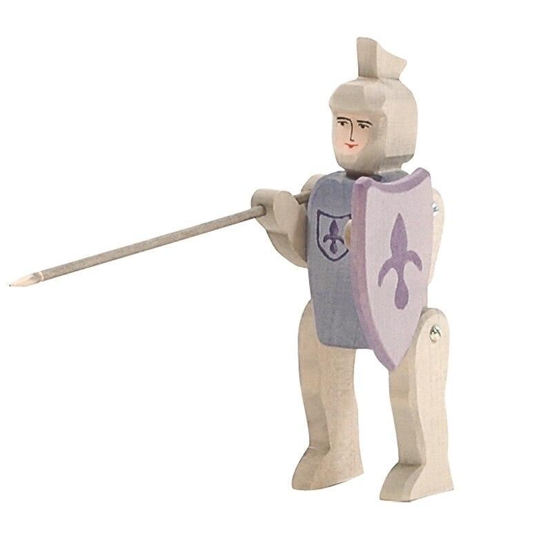 Ostheimer knight riding, blue