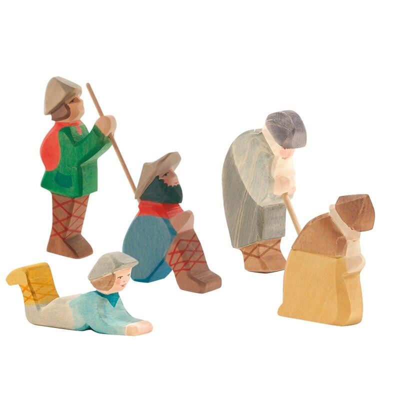 Ostheimer classic nativity shepherd bowing