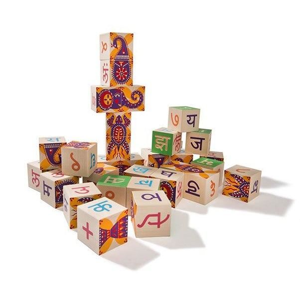 hindi character blocks