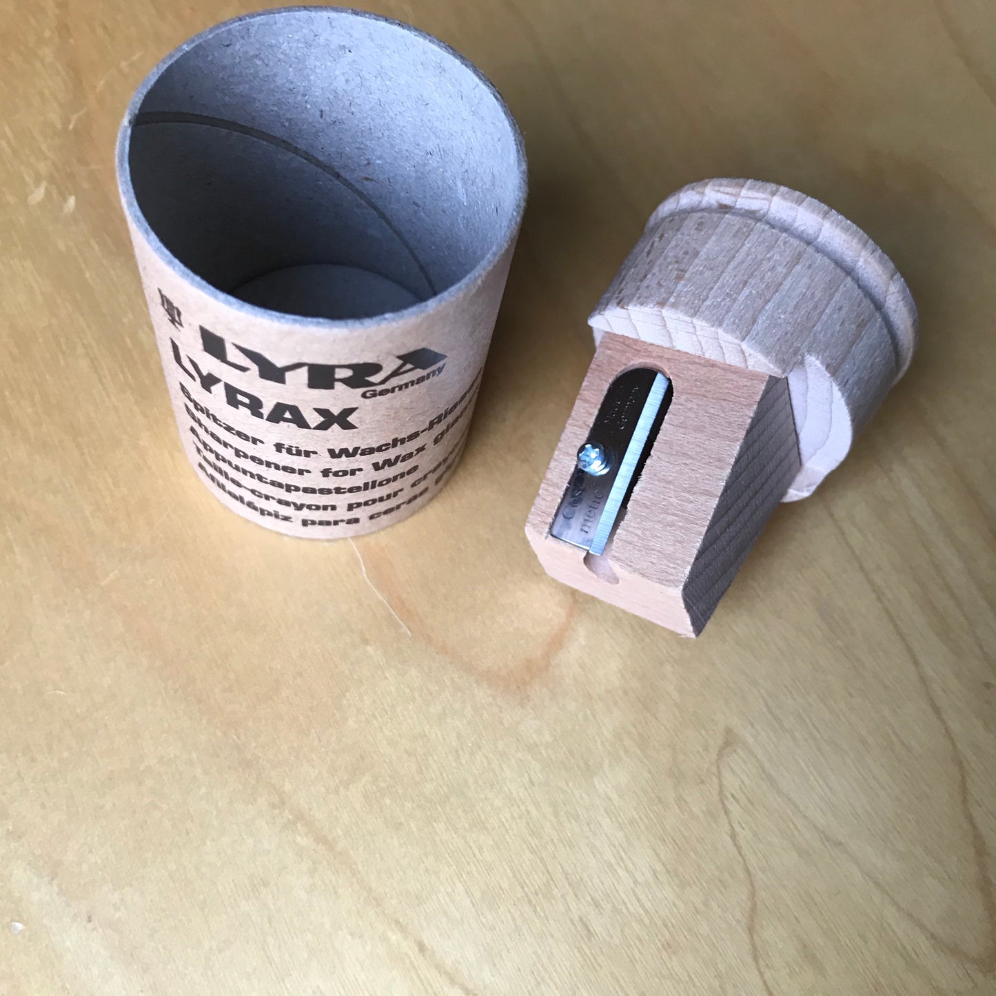 Lyra sharpener for Stockmar stick crayons