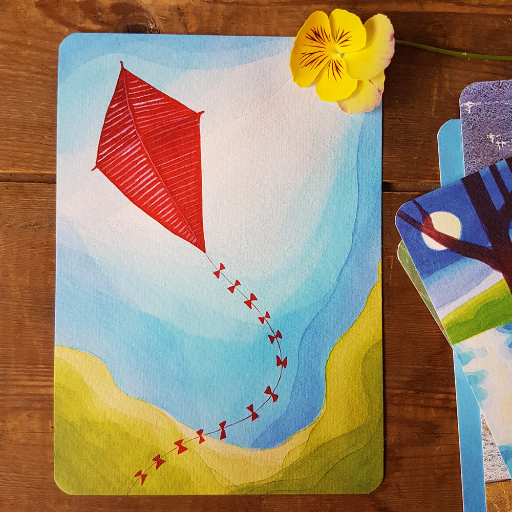 Kite postcard