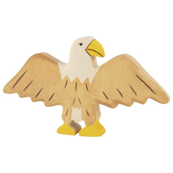 Holztiger eagle, wings spread open