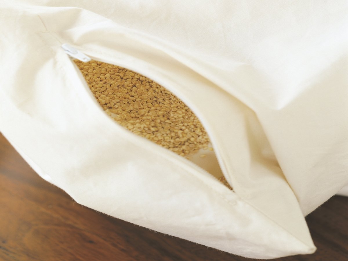 millet husk pillows Nest