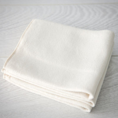 organic cotton flannel cloths, set of 3 (special order)