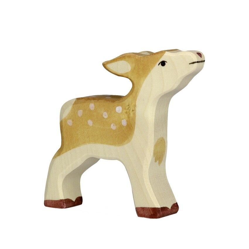 Holztiger fawn
