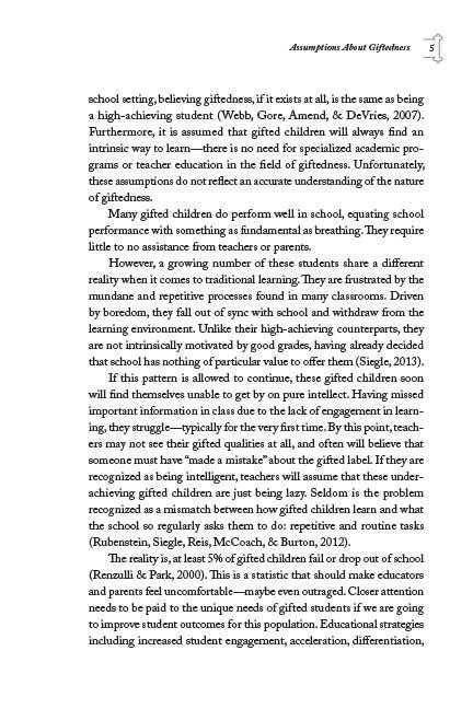 Emotional Intensity in Gifted Students