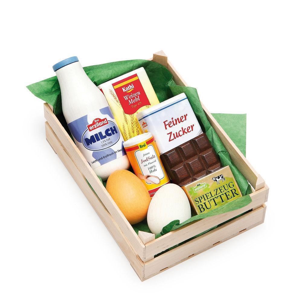 assorted baking ingredients
