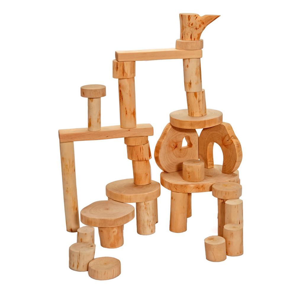 EcoBlocks, 36 pc, without bark Nest