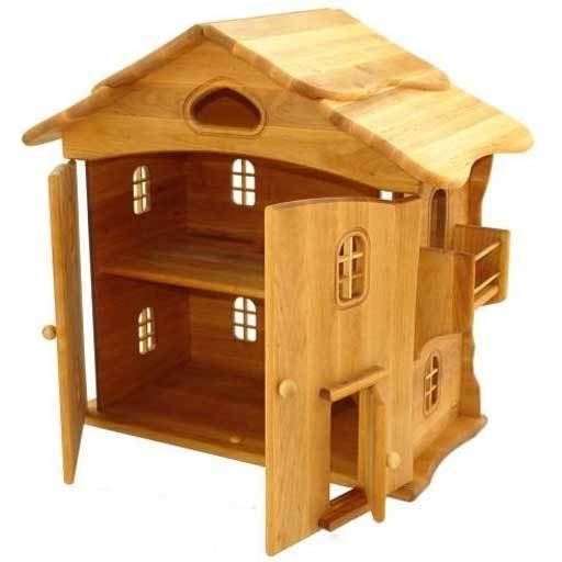 large doll house with doors