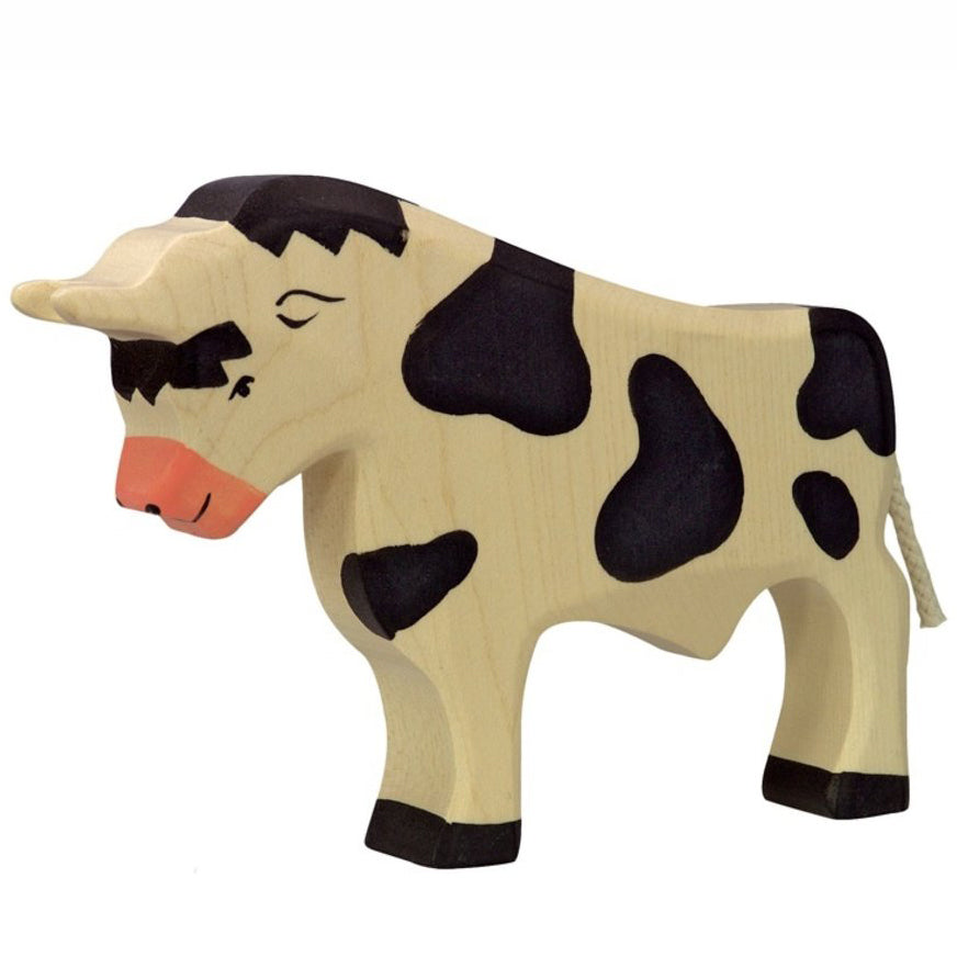 Holztiger bull, black