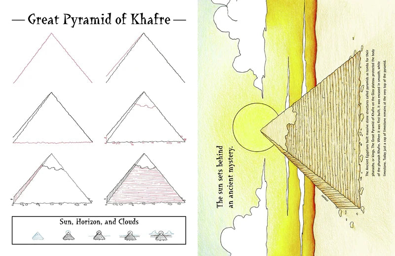 Ralph Masiello's Ancient Egypt Drawing Book