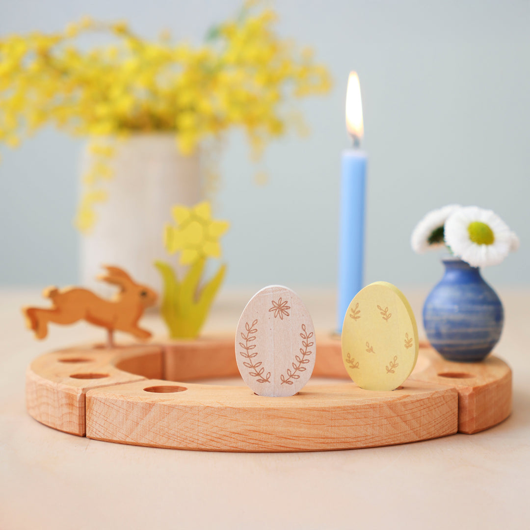 Easter set ornaments - ornamental duo of eggs