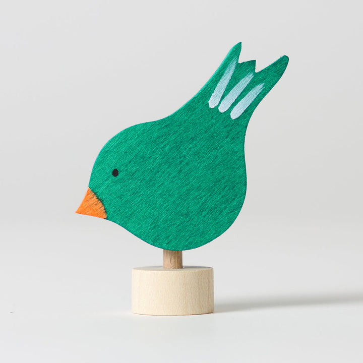pecking bird ornament