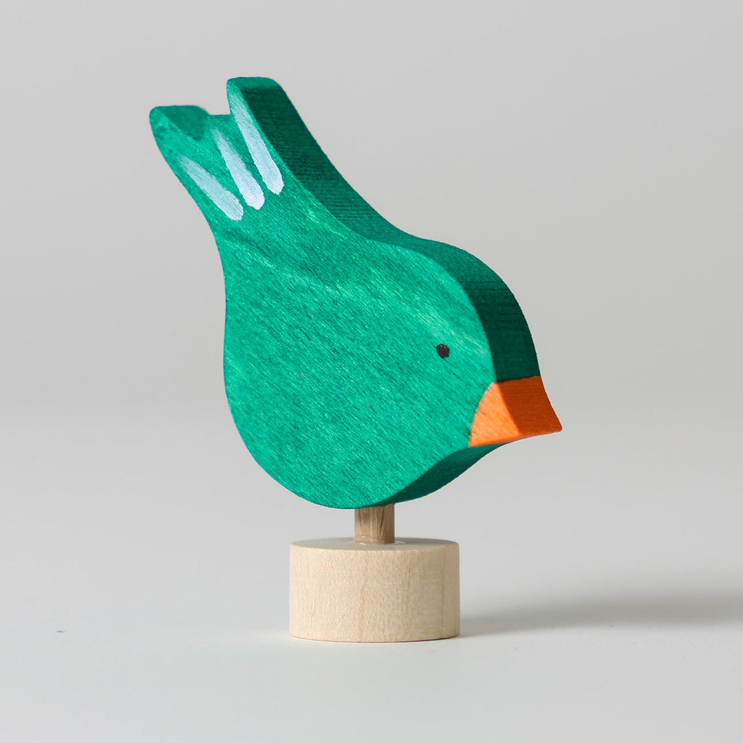 pecking bird ornament