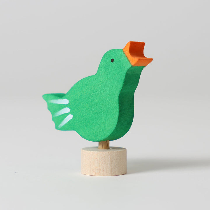 singing bird ornament for birthday ring