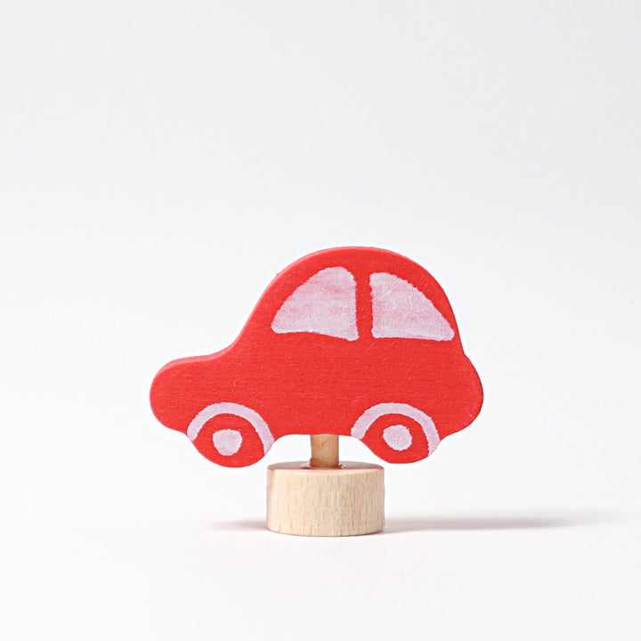 red car ornament for birthday ring
