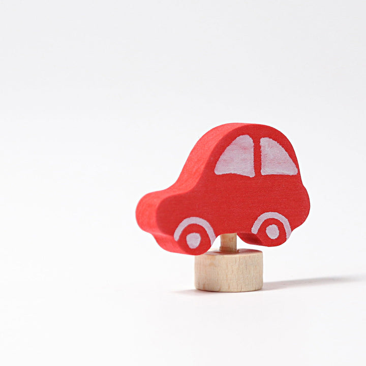 red car ornament for birthday ring