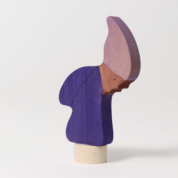purple dwarf ornament for birthday ring