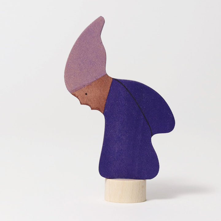 purple dwarf ornament for birthday ring