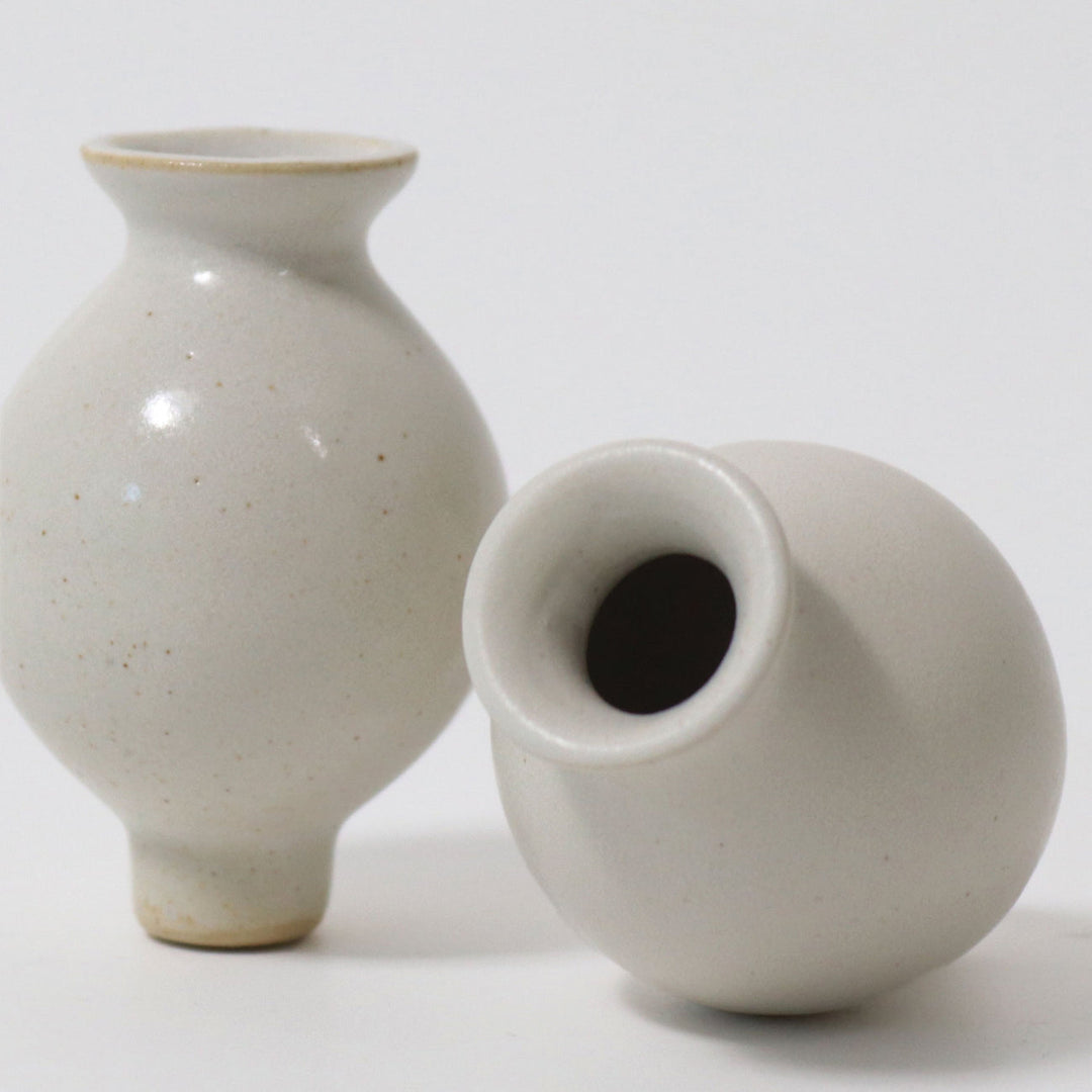 white vase for birthday ring