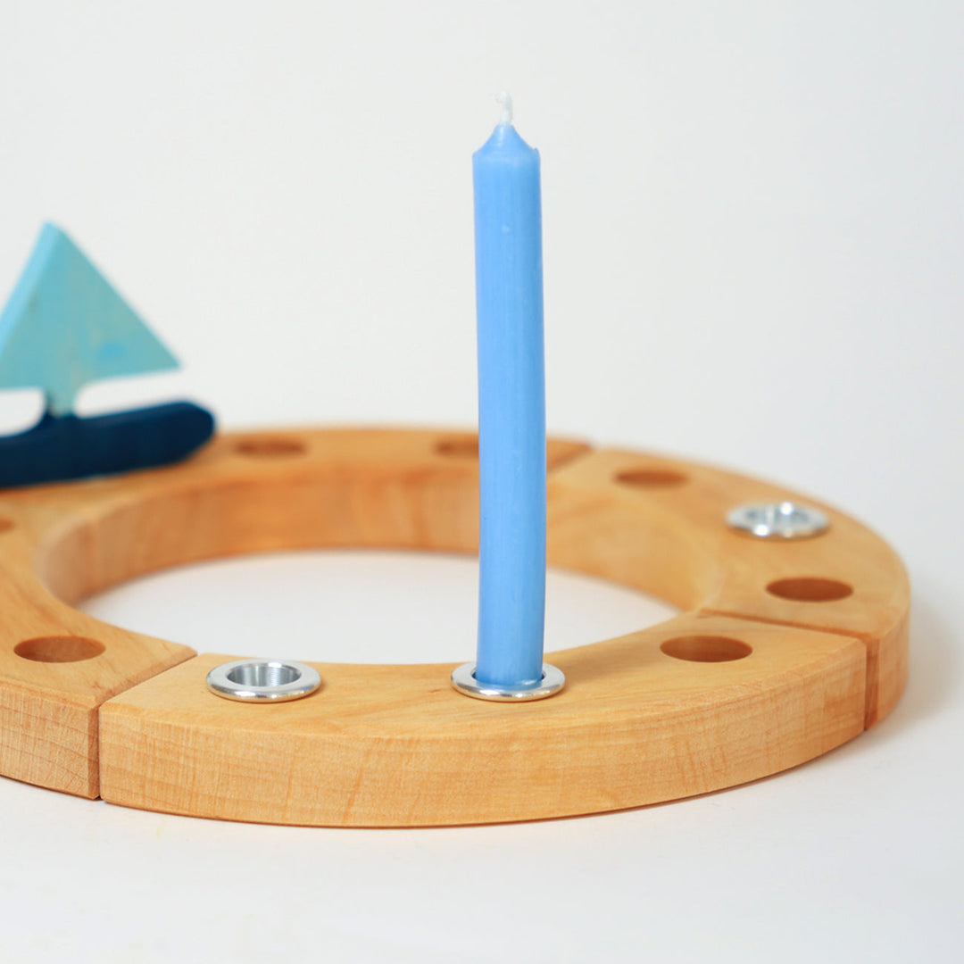 aluminum candle holder for birthday ring