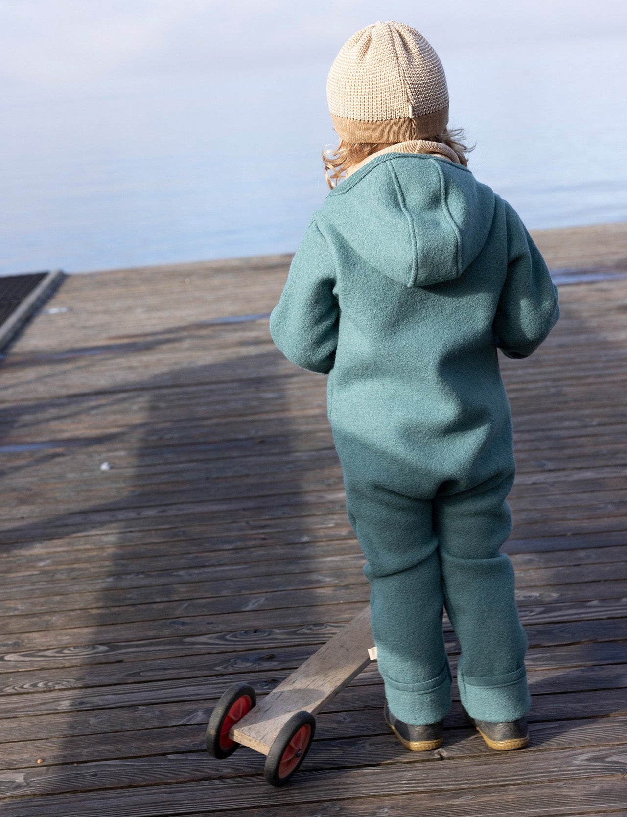 Disana boiled wool overalls – Nest