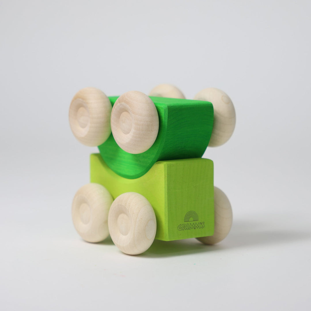 Grimm's stacking cars, green