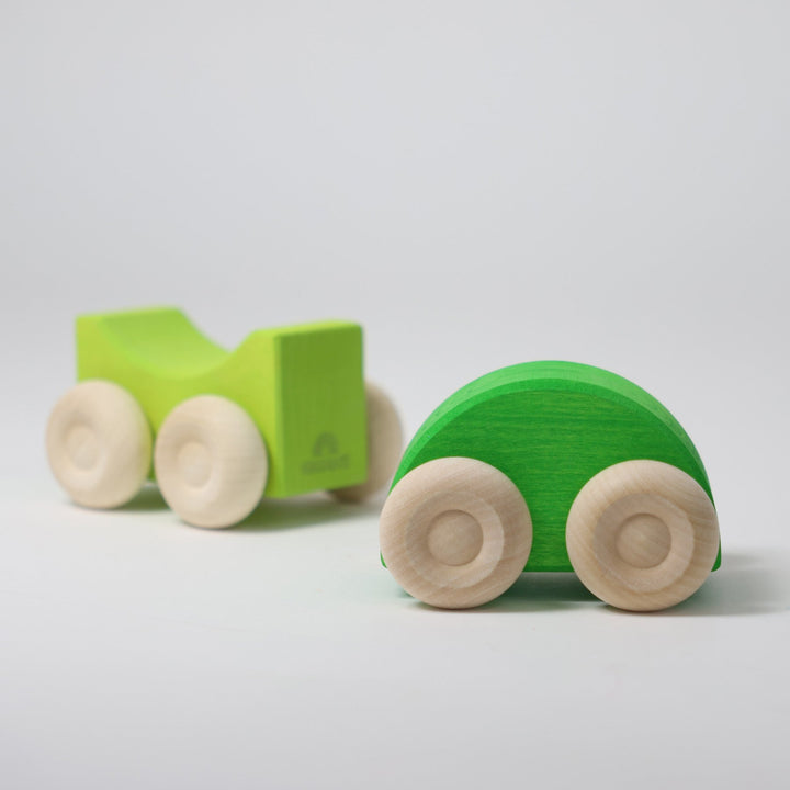 Grimm's stacking cars, green