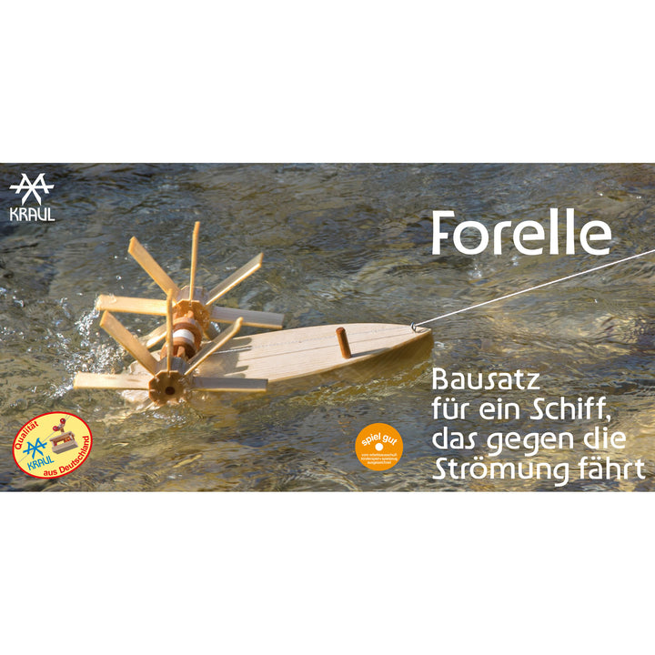 trout paddle boat kit