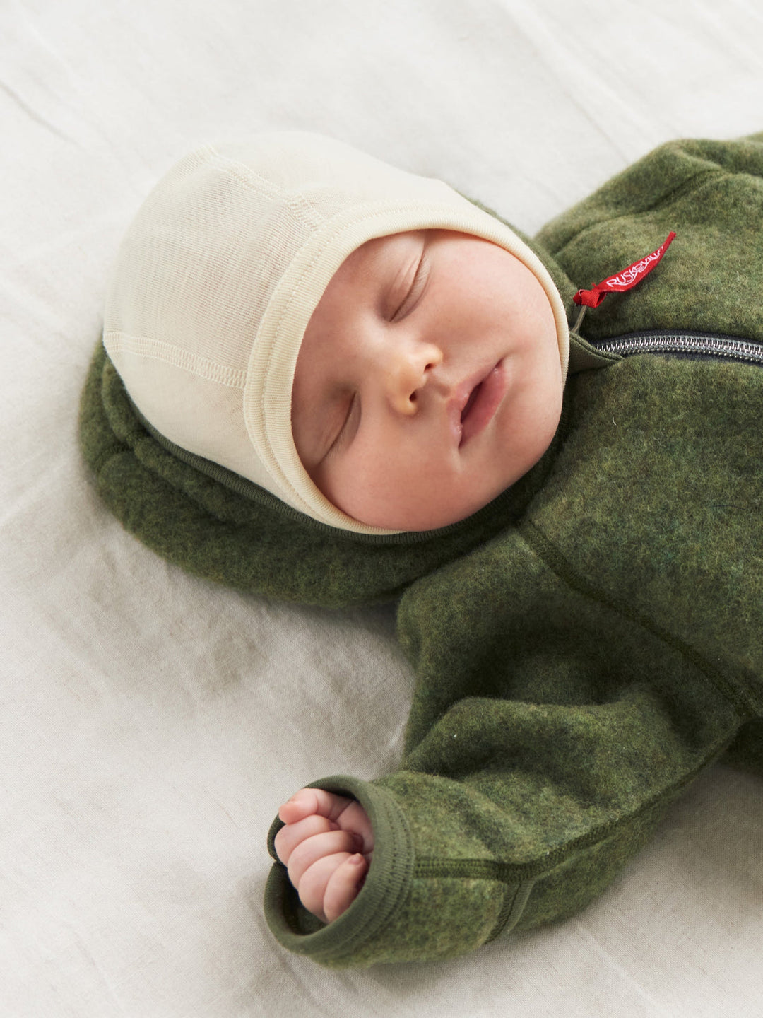 organic merino wool baby balaclava bonnet