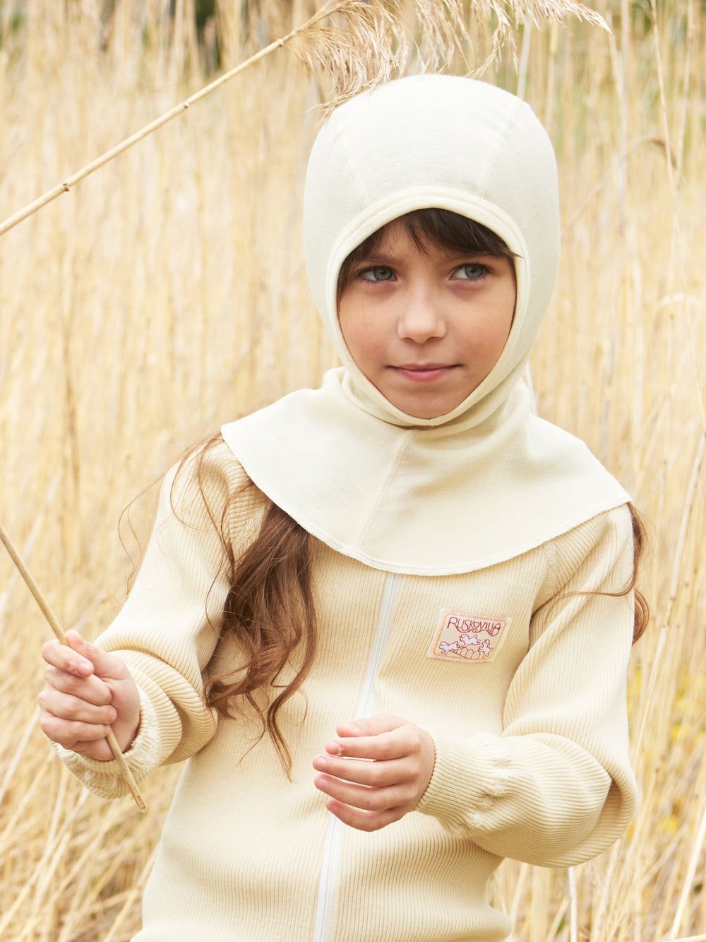 Ruskovilla organic merino wool child's balaclava