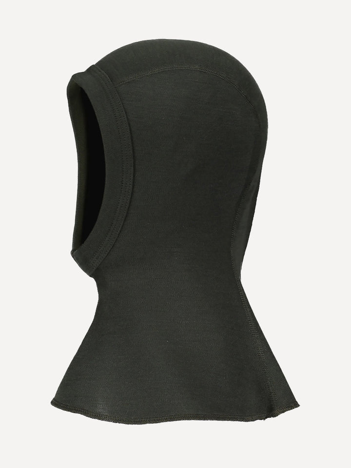 adult organic wool balaclava bonnet