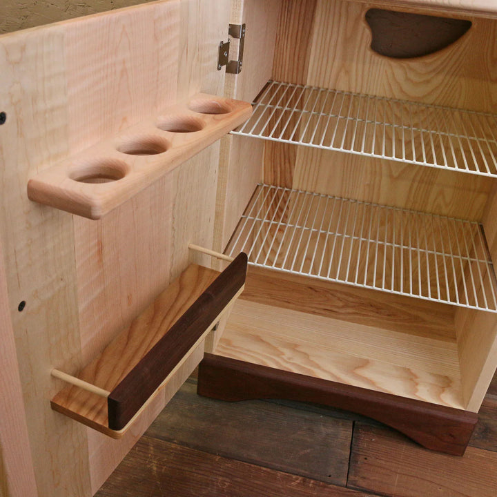 Camden Rose Simple Fridge, Maple