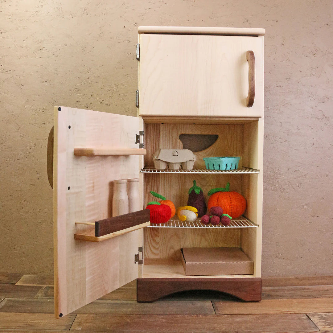 Camden Rose Simple Fridge, Maple