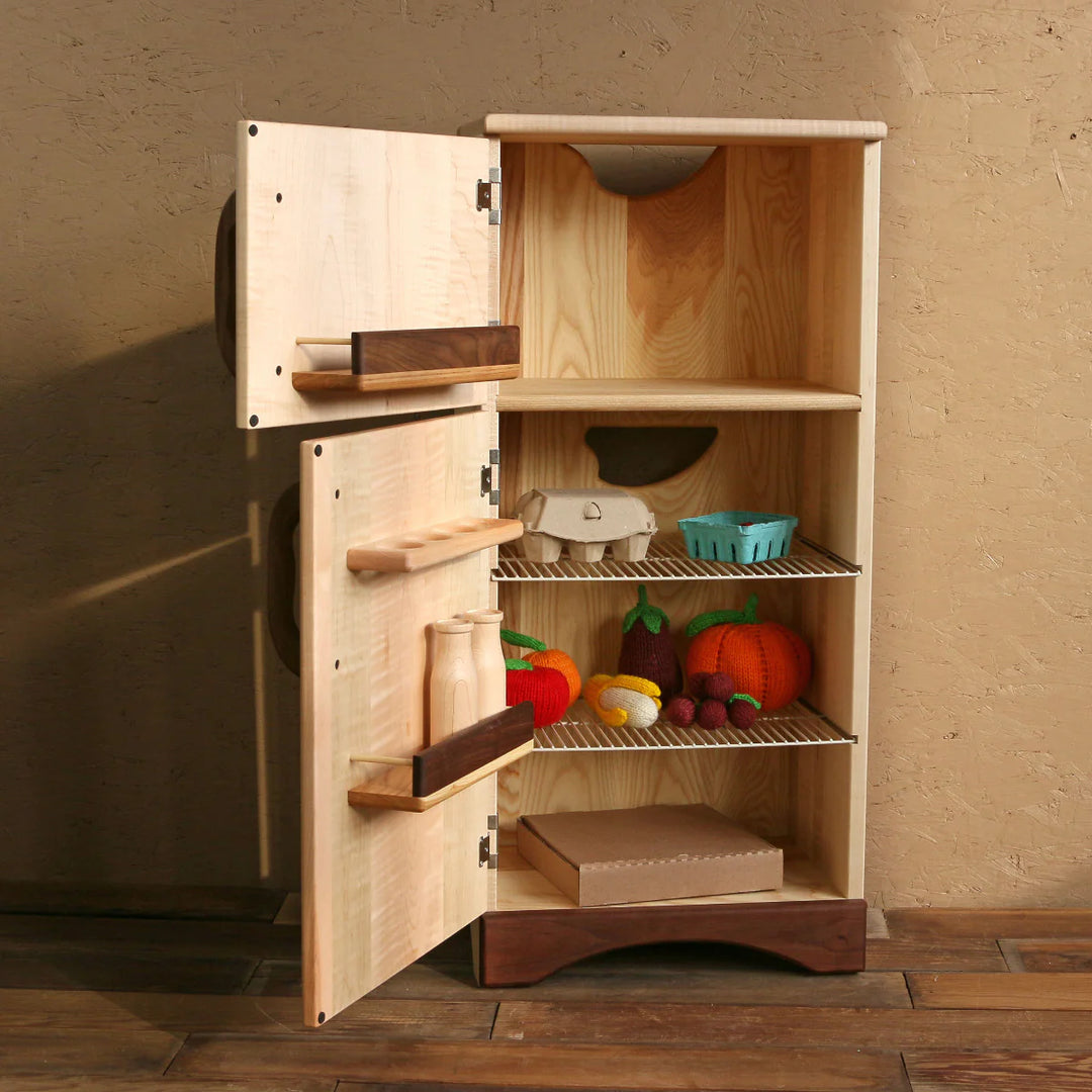 Camden Rose Simple Fridge, Maple