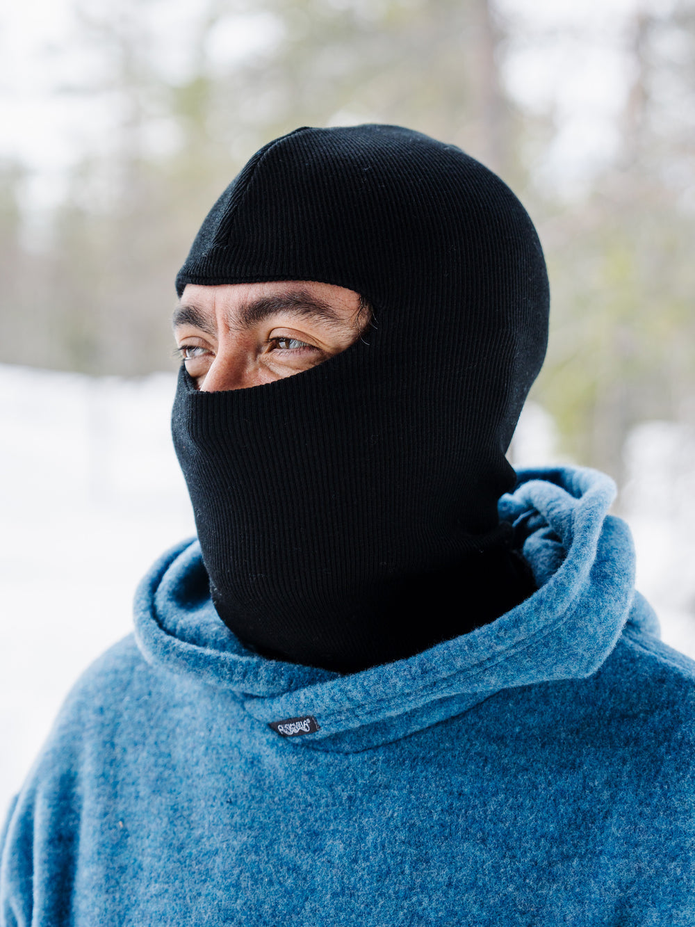adult organic wool ski mask (special order)