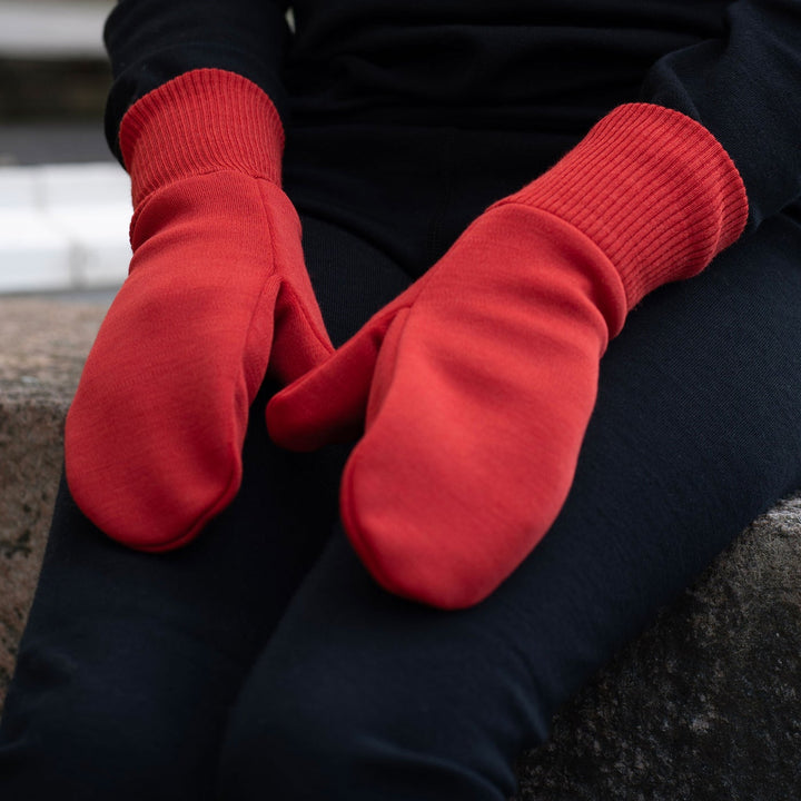 children's Ruskovilla wool mittens
