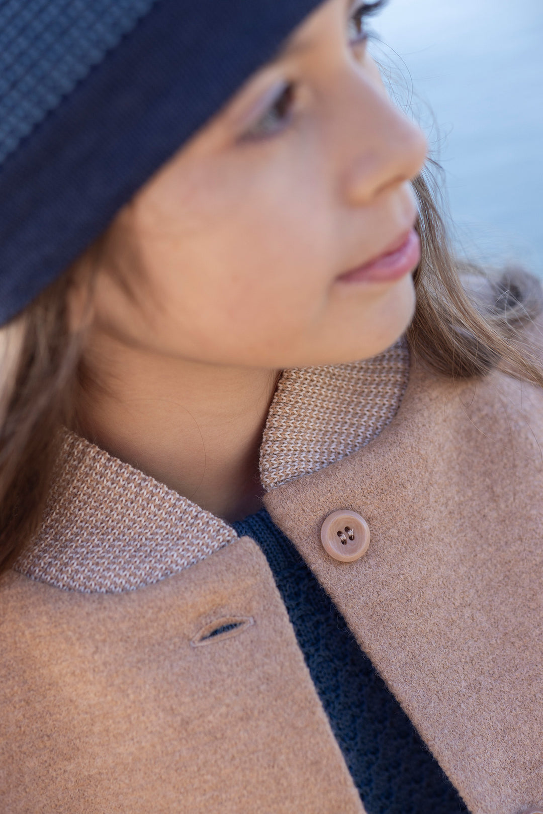 Disana organic merino boiled wool walking coat