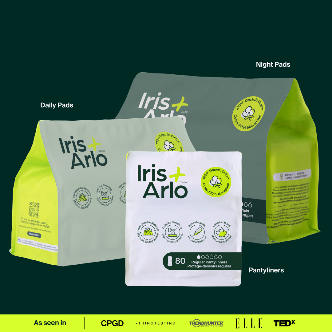 Iris + Arlo organic cotton pads