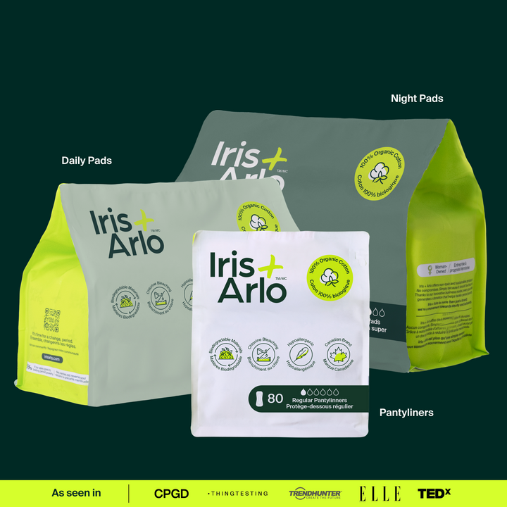 Iris + Arlo organic cotton pads