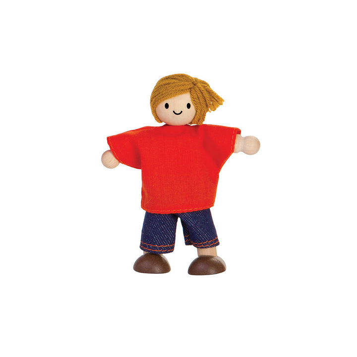 Plan Toys Boy Dollhouse Figure - light skin tone (preorder)