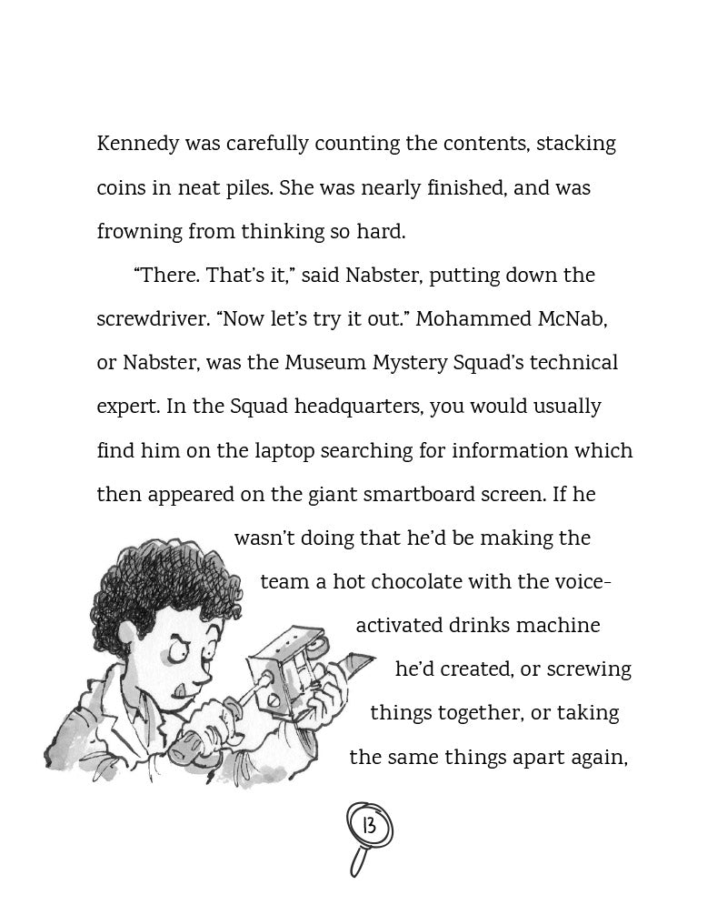 Museum Mystery Squad and the Case of the Curious Coins (Book III in the Series)