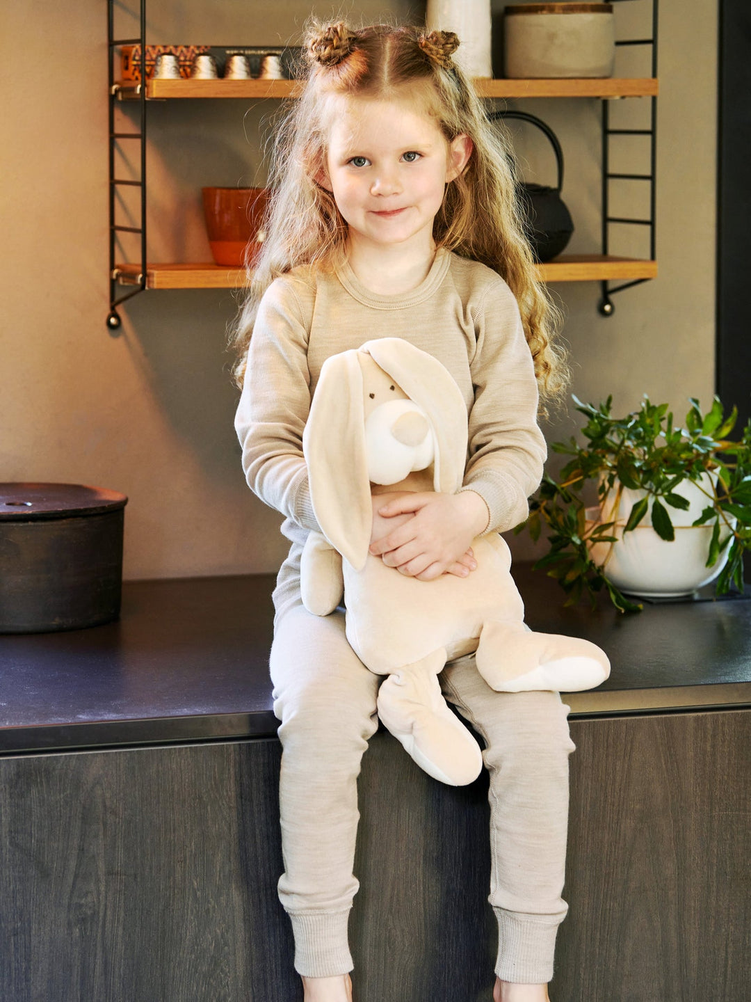 child's organic merino wool long underpants