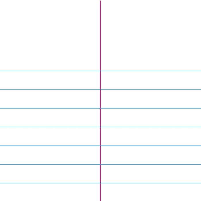 Vocabulary blank notebook