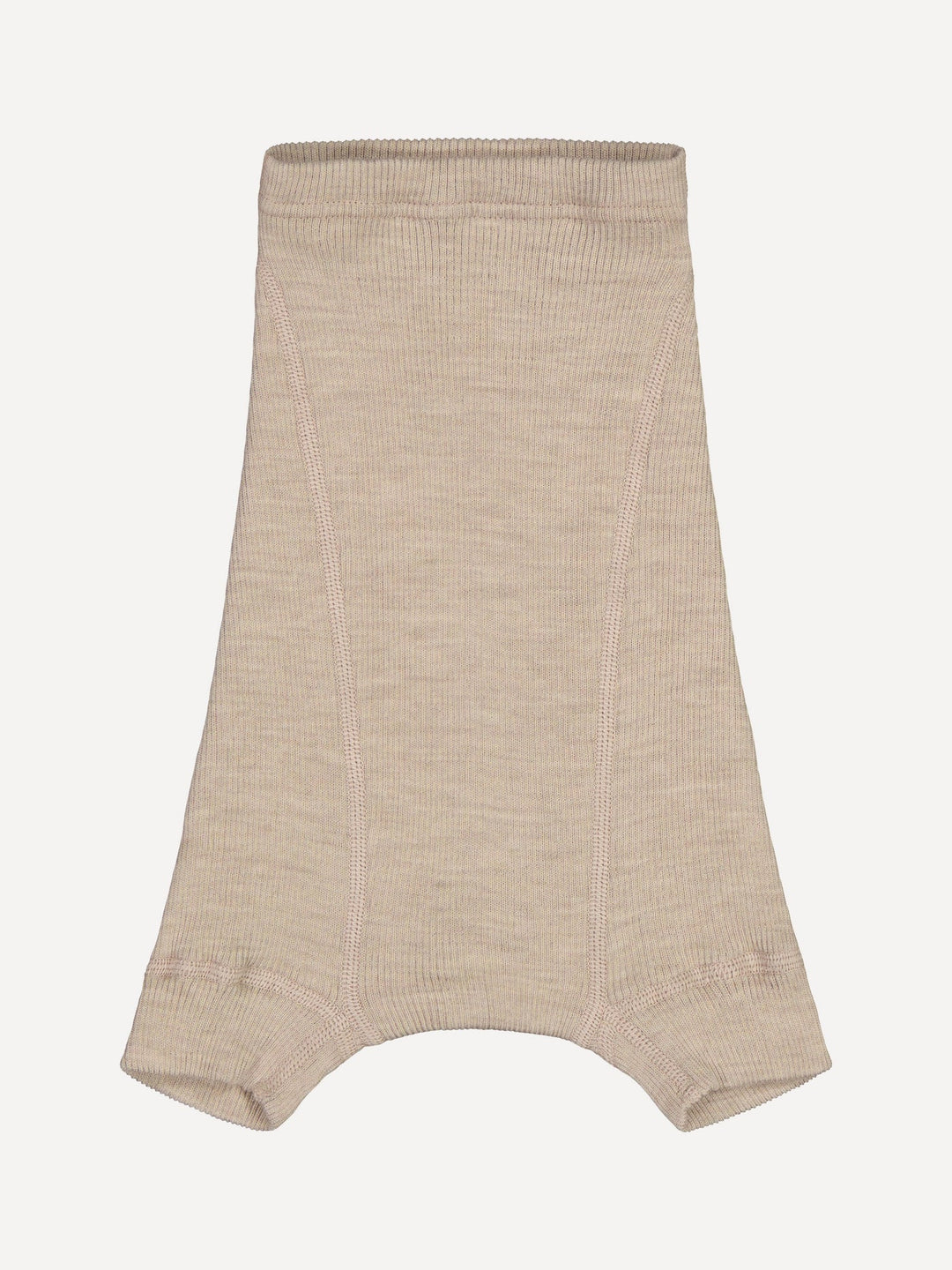 organic merino wool nappy pant, short leg