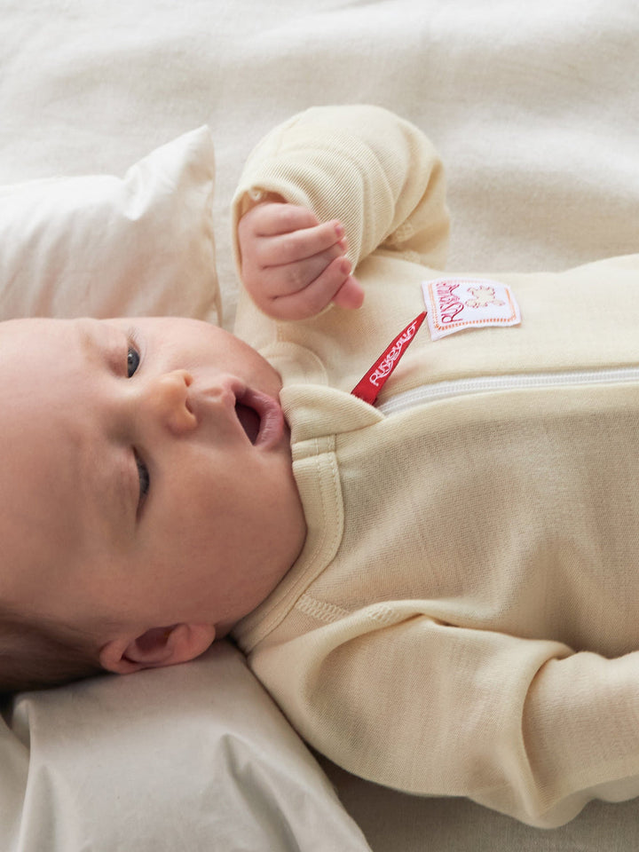 organic merino wool sleepsack with arms