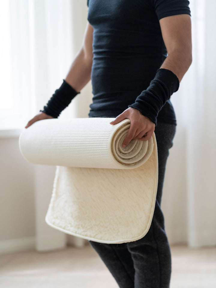 merino wool yoga mat (special order)