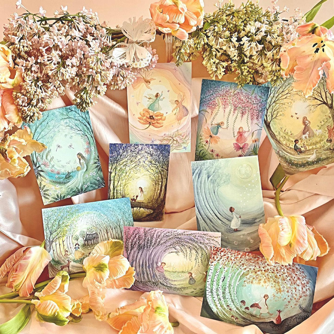 Butterfly Fairies postcard