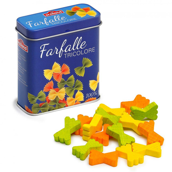 pasta in a tin