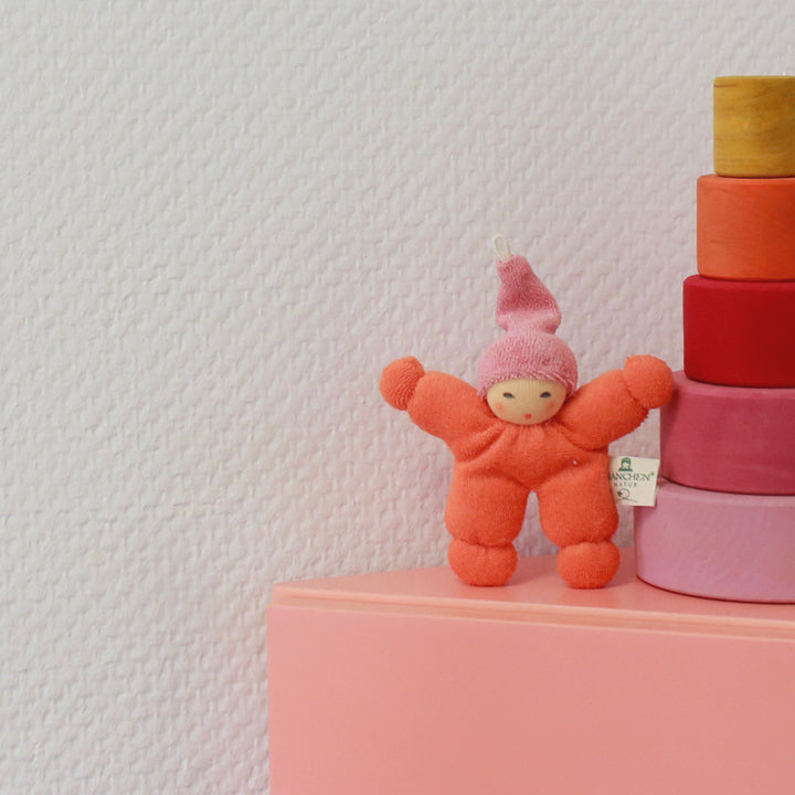 Nanchen wee doll 'Wichtel' orange